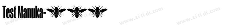 Test Manuka字体转换